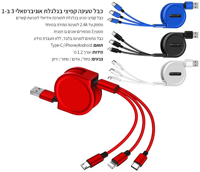 ��� 1 � 3 ������ ����� ����� 2.4A ����� 1.2 ���                                                          