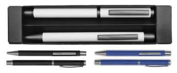 ויספ, סט עטים מעוצבים מבית SWISS כדורי ורולר ממתכת במארז מתנה