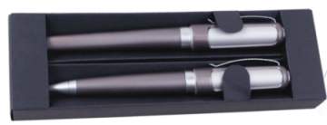 סט ליאונרדו, עט כדורי ועט רולר מתכת בקופסה