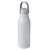 בקבוק ספורט אלומיניום 750 מ"ל פיה רחבה ומאחז יד לבן מבריק מתאים לסובלימציה