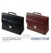 דירקטור, תיק מנהלים יוקרתי דמוי עור עם מנעול מספרים